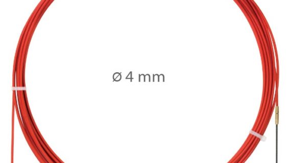 sonda in Acciaio piatto rivestito in PP 4mm 10 metri