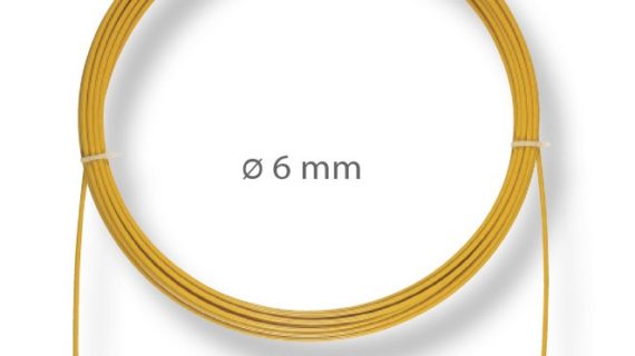 Acciaio piatto rivestito in PP 6mm 60 metri