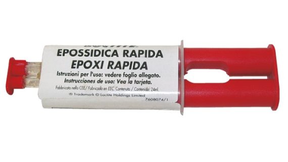Collante bicomponente per riparazione sonde in fibra di vetro diametro 6 - 9 - 11 mm ( UTILIZZO ESCLUSIVAMENTE PROFESSIONALE), leggere le istruzioni allegate sempre