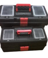 Cassetta portautensili salvaspazio in plastica 32 x 14 cm