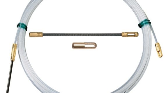 Sonda infila tubo in Nylon 4mm 10 metri FABBRICATO IN ITALIA colori assortiti