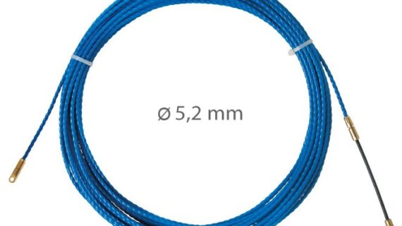 Sonda passacavi intrecciata  in poliestere  5.2mm 25 metri