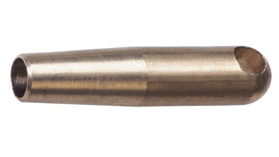 Puntale con asola per sonde in acciaio diametro 6 mm