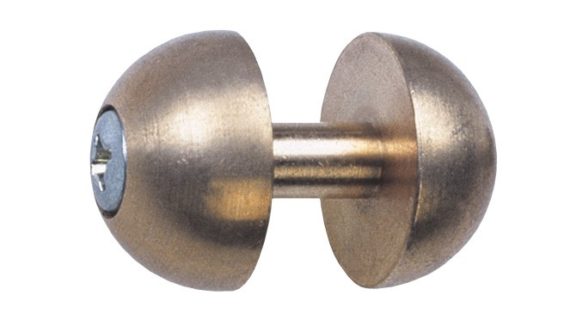 Rotella da abbinare a puntali con asola per sonde in acciaio 6 mm