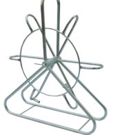 avvolgitore verticale in acciaio per sonde diametro 6 mm